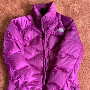North face jacket medium, warm and cute